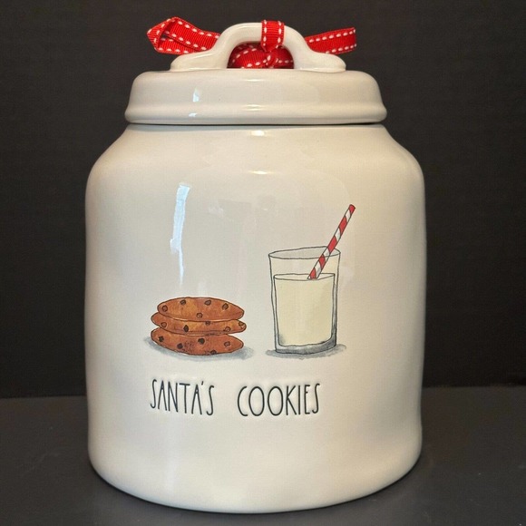 Rae Dunn Kitchen Rae Dunn Santas Cookies Christmas Cookie